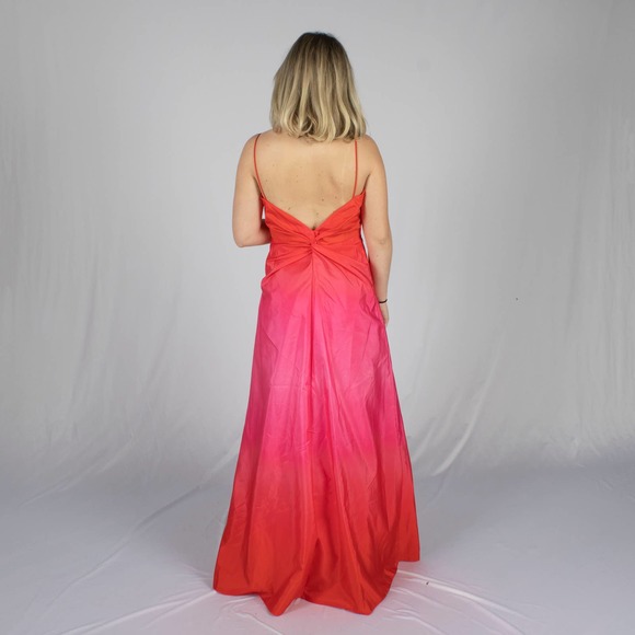 90s Niki Ombre Prom Dress | S | Bust 36" | Vintage size 6 | Vintage VTG - Picture 5 of 5